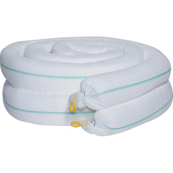 Barriere assorbenti per idrocarburi idrorepellenti Ø 13 cm x 5 m - 185 lt<br>